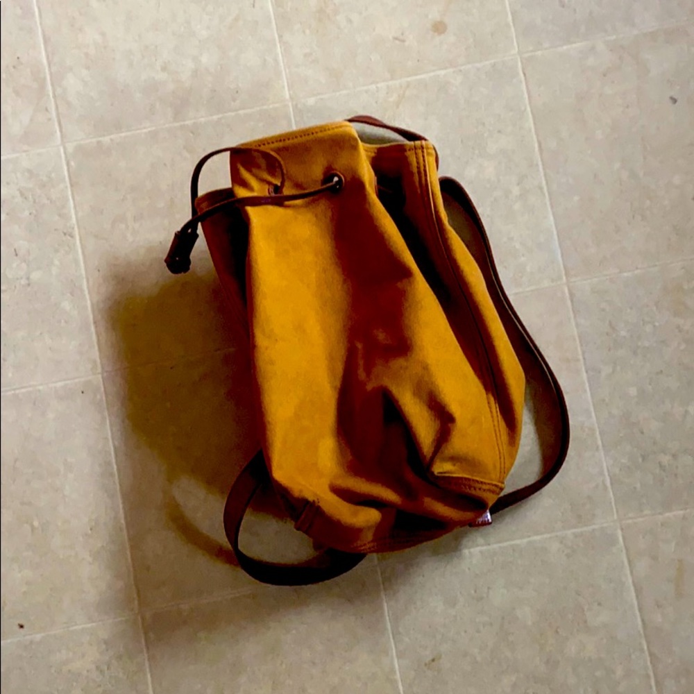 Madewell canvas backpack. *please read description